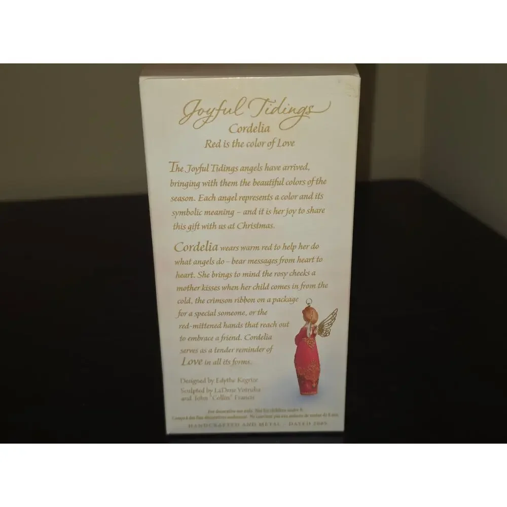 2005 Hallmark Keepsake‎ Ornament Joyful Tidings Cordelia NIB